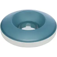 Trixie Slowfeeder Hond - Rocking Bowl - Kunststof - Grijs Blauw - 23 cm - 500 ml