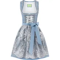Stockerpoint Dirndl blauw / wit