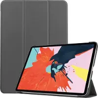 Mobigear Tri-Fold Bookcase voor Apple iPad Air 5 (2022) - Grijs