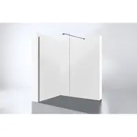 Best design Inloopdouche Dalis Moya 50x200cm 8mm Nano Glas Gunmetal