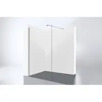 Best design Inloopdouche Dalis 100x200cm 8mm Nano Glas Chroom