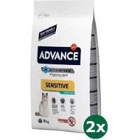 Advance cat sterilized sensitive salmon kattenvoer 2x 10 kg