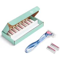BIC Click 3 Soleil Sensitive - Scheermesjes - Voor Vrouwen - 3 Scheerbladen - Dames Scheermes Houder met 10 Navullingen - 1 set