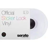 Serato Sticker Lock Vinyl DVS/Timecode Transparent