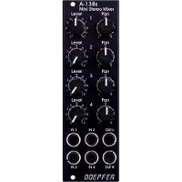 Doepfer A-138SV Mini Stereo Mixer Vintage Edition - Mixer modular synthesizer