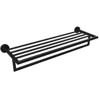 Sapho X-Round handdoekenrek met stang 55cm zwart