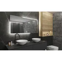 SaniGoods Line spiegel met LED-verlichting en verwarming 180x70cm