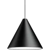 Flos Hanglampe , dimbare, Zwart, Aluminium