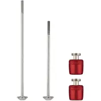 ABUS Wielvergrendeling Moerbevestiging Snelspanner Paar Spies Lengte 100f/135r Wiel
