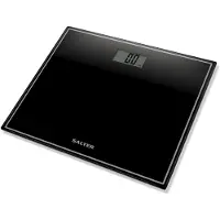 Salter 9207 BK3R, Elektronische personenweegschaal, 150 kg, Zwart, kg, lb, ST, Vierkant, Gehard glas