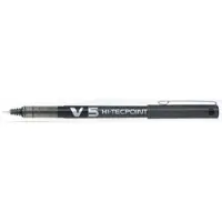 Pilot Hi-Tecpoint Niet-intrekbaar Rollerballpen Zwart 0,3 mm Fijn Naaldpunt 71% Gerecycled