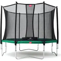 Berg Trampoline Favorit Grey 430 + Safety Net Comfort