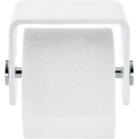 DECOR WALTHER WC Rolhouder Stone Met Smartphone Planchet Mat Wit Mat RVS