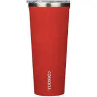 Corkcicle Tumbler 700ml 24oz - Gloss Cardinal - Roestvrijstaal -