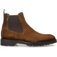 Floris van Bommel SFM-60018 Chelsea boots | Maat 10.5 Heren Cognac