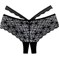Allure Lingerie Adore Heartbreaker Slip - Zwart