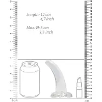 Realrock Niet Realistische Dildo voor G-spot 11.5 cm - Transparant