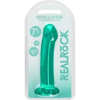 Realrock G-spot Dildo met verdikking - Turquoise