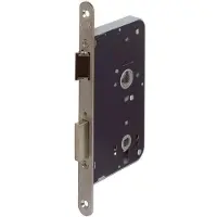 Assa Abloy 2486 Toilet/badkamerdeurslot | DM70mm | WC72mm | krukgat 8mm | voorplaat RVS 20x235mm afgerond | DR 1+3/2+4 - 7262118