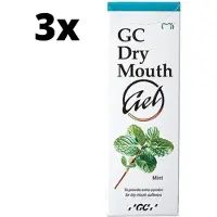 Gc Dry Mouth Gel Mint - 3 x 35 ml - Voordeelverpakking