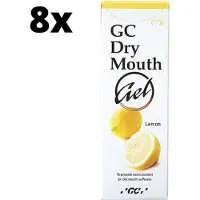 Gc Dry Mouth Gel Lemon - 8 x 35 ml - Voordeelverpakking
