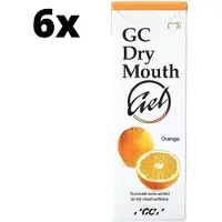 Gc Dry Mouth Gel Orange - 6 x 35 ml - Voordeelverpakking