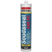 Soudal Lijm- en kit Soudaseal 240FC grijs 290ml Koker - 105027