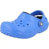 Crocs Classic Lined K Clogs Blauw EU 32-33 Meisje