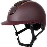 Jansen - Mont Blanc Sparkle - Veiligheidshelm - Bordeaux Rosegold - 59-61