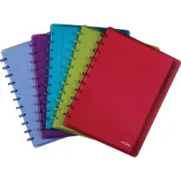 Atoma - Schrift atoma a4+ lijn 120blz 90gr pp transp ass | 10 stuks