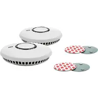 Fireangel ST-622-DET rookmelders + montageset magnetisch, set van 2 stuks - Incl. batterij (10 jaar)