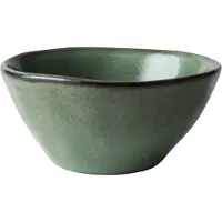 Dutch rose Serenity Kommen - Schaaltjes - Ø12cm - Stoneware Handgemaakt - Groen