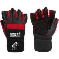 Gorilla wear Basic Wrist Wraps - Zwart/Grijs
