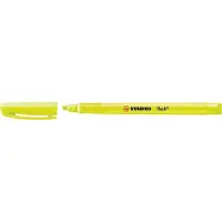 Stabilo flash markeerstift, geel 10 stuks
