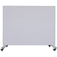 Ivol Mobiele scheidingswand - Akoestisch paneel/whiteboard - 160x120 cm - L