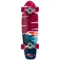 Mindless Longboards cruiser Sunset Burgundy 28