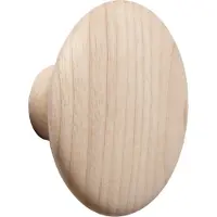 Muuto Dots Haak Hout Ø17 Cm Kleurig - Haken en hangers As Ash - DOTWO1701