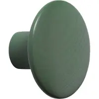 Muuto Dots Wood Coat Hooks Dusty Green | Ø 9 cm
