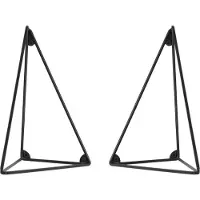 Maze Pythagoras steunen 2-pack zwart