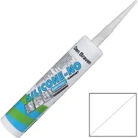 Zwaluw Den Braven 30618947 - Silicone-NO + Sanitary Siliconenkit - Transparant- 310ml