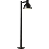 Louis Poulsen Tuinpadverlichting Toldbod, zwart, Aluminium, Design, Tuinpad verlichting