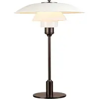 Louis Poulsen PH 3 1/2-2 1/2 tafellamp bruin/wit