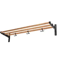 Essem Design Nostalgi hoeden-/schoenenplank eiken-zwart