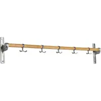 Essem Design Nostalgi kapstok 100 cm eiken-aluminium