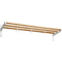 Essem Design Nostalgi hoeden-/schoenenplank eiken-wit