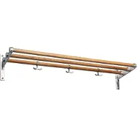 Essem Design Nostalgi hoeden-/schoenenplank eiken-aluminium