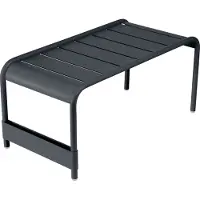 Fermob LUXEMBOURG grote lage tafel/bank Aluminium 86x44 cm