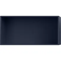 Muuto Mini Stacked Storage System Opslagsysteem Midnight Blue | Large