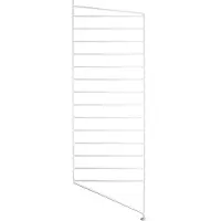 String vloerpaneel wit, 85x30cm, 1-pack