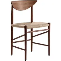 &tradition Drawn Side Chair HM3 Oiled Walnut
